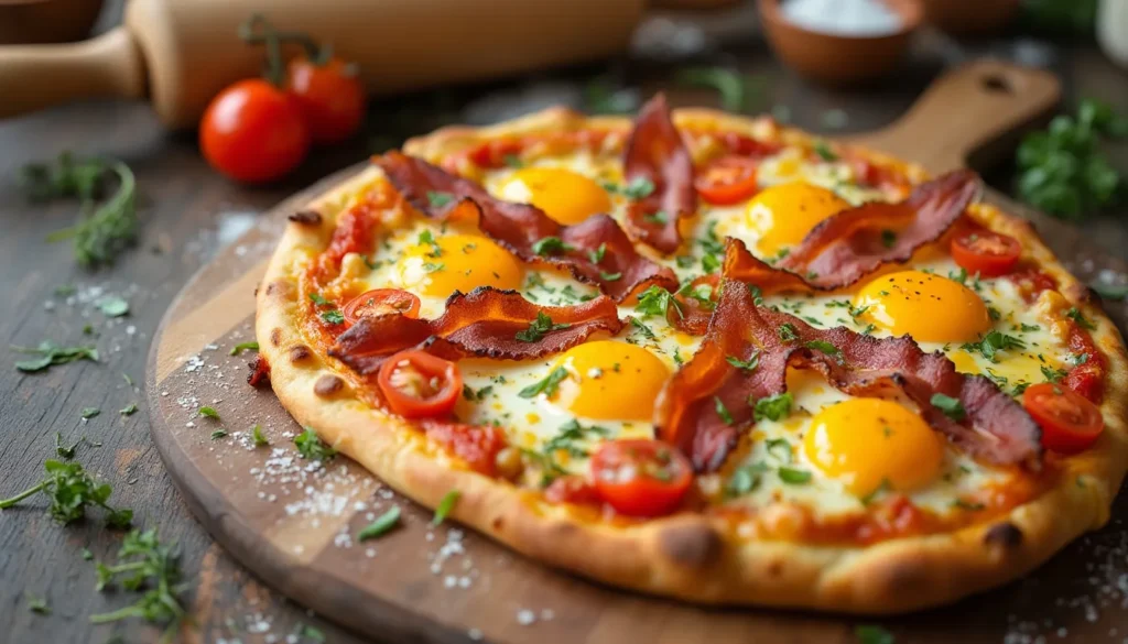 Easy Recipes Breakfast Pizza: Start Your Day Deliciously