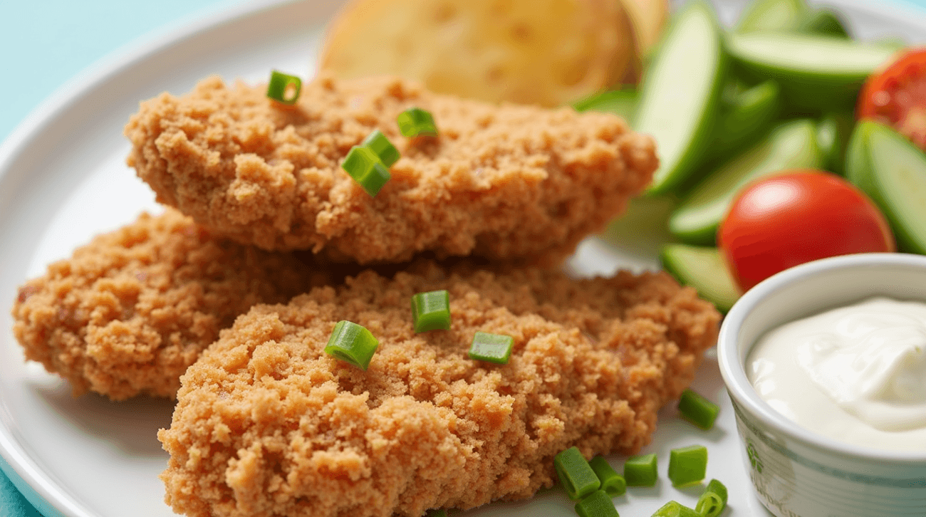 Crispy Chicken Fingers for Kids